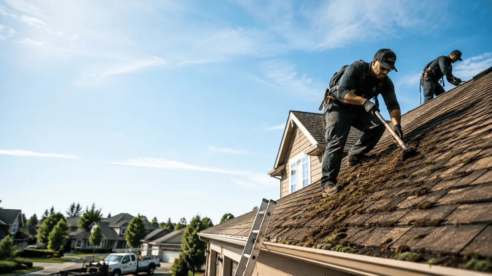 Roof Moss Removal in Arthur, IL near me